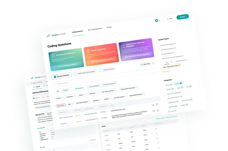 Stratascratch - the data science interview platform